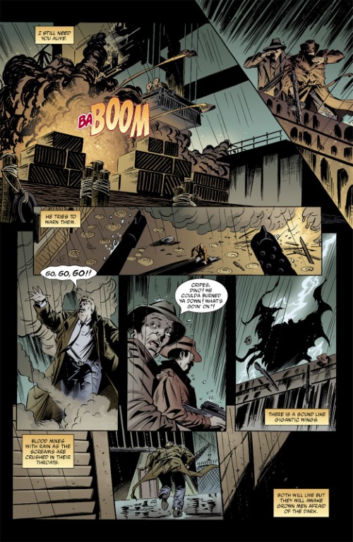 Detective Comics 789 pg. 5 - published by P: Mike Lilly, I: Dan Davis